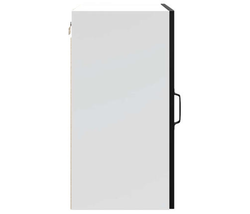 Virtuves Sienas Skapītis, Kalmar, Melns, Inženierijas Koks Vidaxl