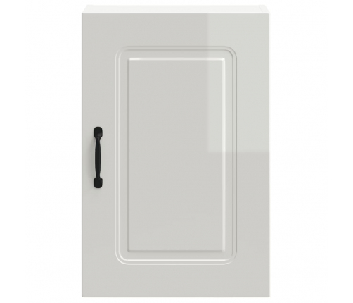 Virtuves Sienas Skapītis Kalmar Spīdīgi Balta Inženierijas Koks Vidaxl