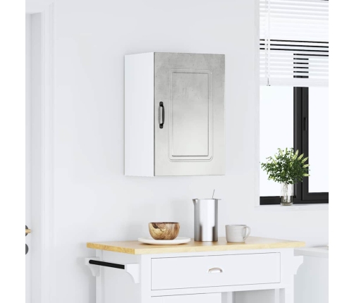 vidaXL virtuves sienas skapītis, Kalmar, betona pelēks