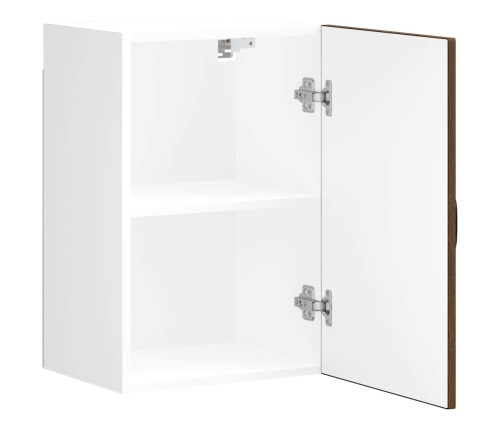 Virtuves Sienas Skapītis Kalmar Brūna Ozola Inženierijas Koks Vidaxl