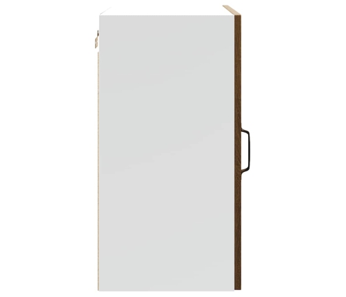 Virtuves Sienas Skapītis Kalmar Brūna Ozola Inženierijas Koks Vidaxl