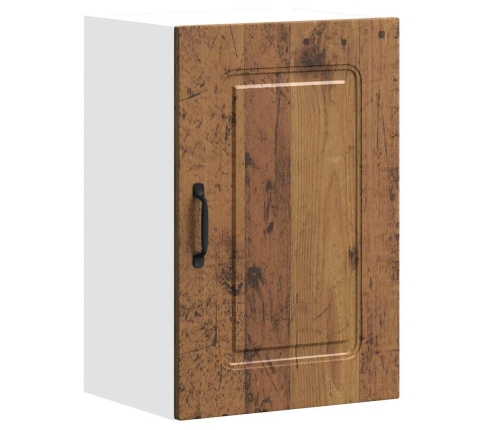 Virtuves Sienas Skapītis Kalmar Veca Koka Inženierijas Koks Vidaxl