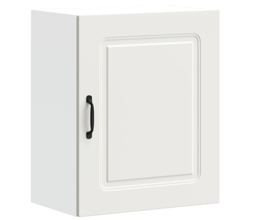 Virtuves Sienas Skapītis, Kalmar, Balts, Inženierijas Koks Vidaxl