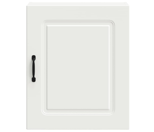 Virtuves Sienas Skapītis, Kalmar, Balts, Inženierijas Koks Vidaxl