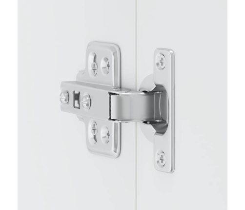 Virtuves Sienas Skapītis, Kalmar, Balts, Inženierijas Koks Vidaxl