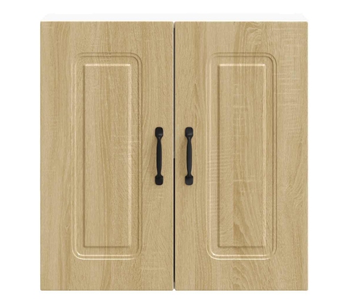 Virtuves Sienas Skapītis, Kalmar, Ozolkoka, Inženierijas Koks Vidaxl