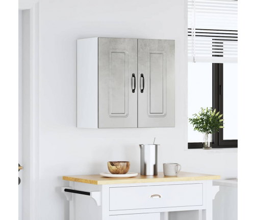 Virtuves Sienas Skapītis, Kalmar, Betona Pelēks Vidaxl