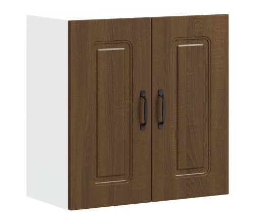 vidaXL virtuves sienas skapītis Kalmar brūna ozola inženierijas koks