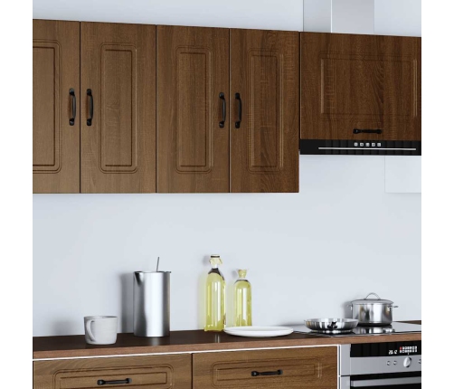 vidaXL virtuves sienas skapītis Kalmar brūna ozola inženierijas koks