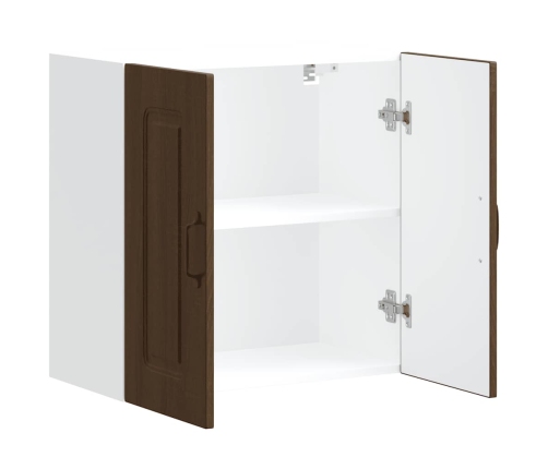 vidaXL virtuves sienas skapītis Kalmar brūna ozola inženierijas koks