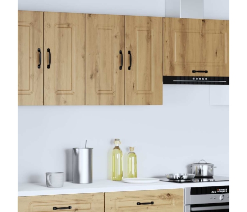 vidaXL virtuves sienas skapītis, Kalmar, koka karas, inženierijas koks