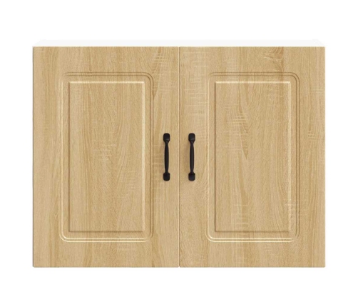 Virtuves Sienas Skapītis, Kalmar, Ozolkoka, Inženierijas Koks Vidaxl