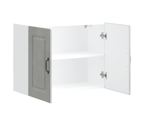 Virtuves Sienas Skapītis, Kalmar, Betona Pelēks Vidaxl