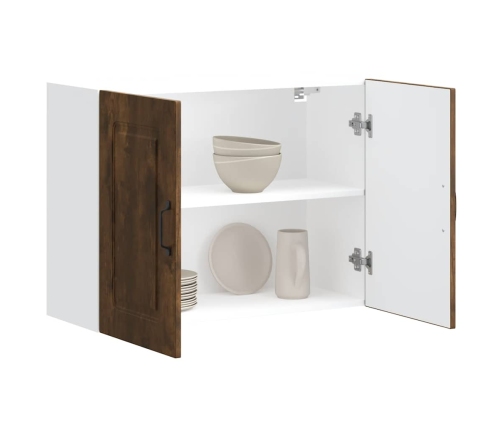 Virtuves Sienas Skapītis Kalmar Ozola Krāsa Inženierijas Koks Vidaxl