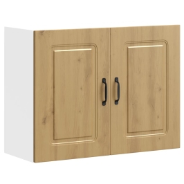 Virtuves Sienas Skapītis, Kalmar, Koka Krāsā, Inženierijas Koks Vidaxl