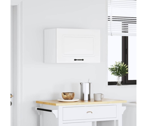 Virtuves Sienas Skapītis, Kalmar, Balts, Inženierijas Koks Vidaxl