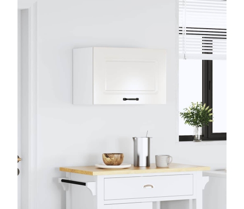 vidaXL virtuves sienas skapītis Kalmar spīdīgi balta inženierijas koks