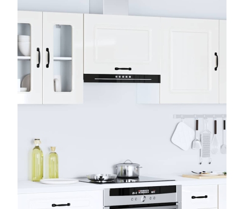 vidaXL virtuves sienas skapītis Kalmar spīdīgi balta inženierijas koks