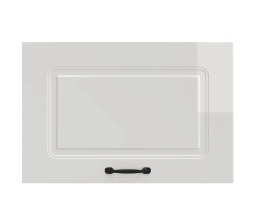 vidaXL virtuves sienas skapītis Kalmar spīdīgi balta inženierijas koks