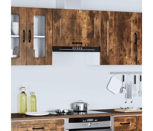 vidaXL virtuves sienas skapītis Kalmar ozola krāsa inženierijas koks