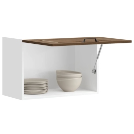 Virtuves Sienas Skapītis Kalmar Brūna Ozola Inženierijas Koks Vidaxl