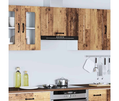 Virtuves Sienas Skapītis Kalmar Veca Koka Inženierijas Koks Vidaxl