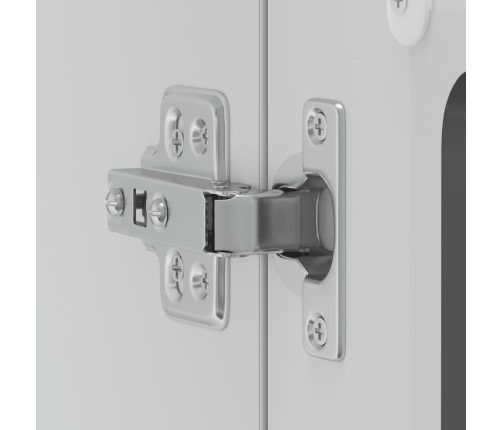 vidaXL virtuves sienas skapis ar stikla durvīm Kalmar melns