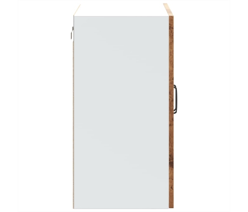 vidaXL virtuves sienas skapis ar stikla durvīm Kalmar veca koka