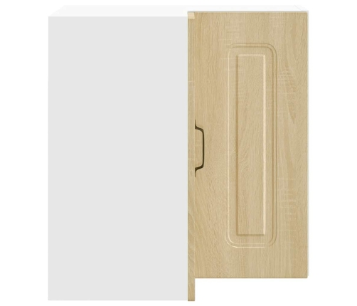 vidaXL virtuves sienas stūra skapis Kalmar ozolkoka inženierijas koks