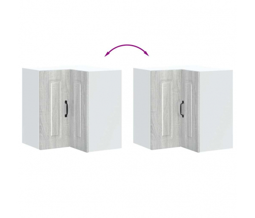 vidaXL virtuves sienas stūra skapis 