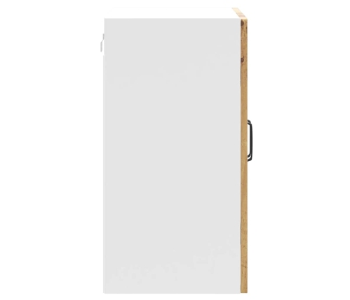 vidaXL virtuves sienas skapis ar stikla durvīm Kalmar veca koka