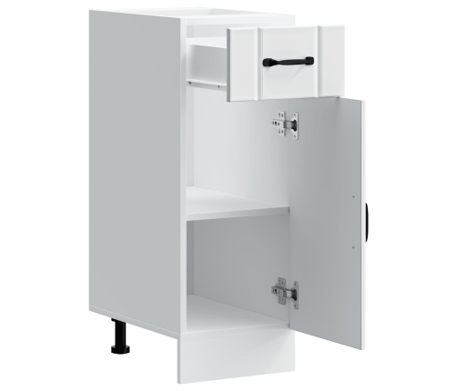 Virtuves Apakšējai Skapītis, Lucca, Balts, Inženierijas Koks Vidaxl