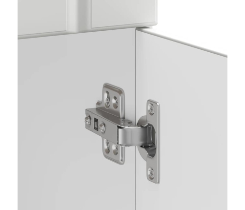 Virtuves Apakšējai Skapītis, Lucca, Balts, Inženierijas Koks Vidaxl