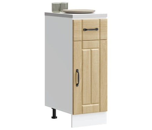 Virtuves Apakšējai Skapītis, Lucca, Ozolkoka Krāsa Vidaxl