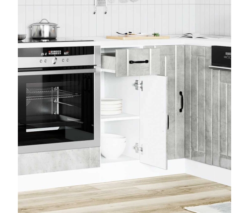 Virtuves Apakšējai Skapītis, Lucca, Betona Pelēks Vidaxl