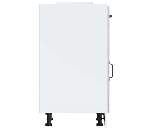 Virtuves Apakšējai Skapītis, Lucca, Pelēka Ozolkoka Krāsa Vidaxl