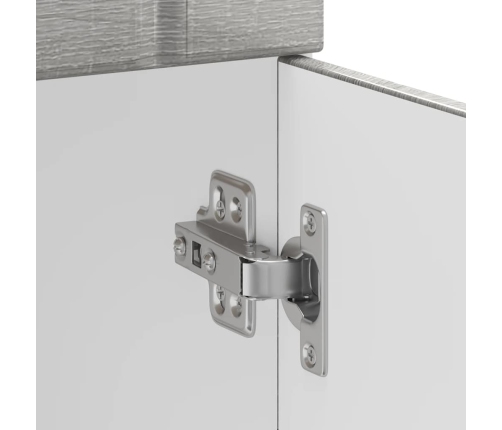 Virtuves Apakšējai Skapītis, Lucca, Pelēka Ozolkoka Krāsa Vidaxl