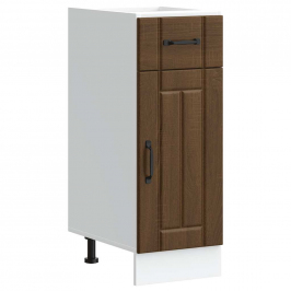 Virtuves Apakšējai Skapītis, Lucca, Ozolkoka Krāsa Vidaxl