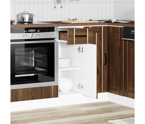 Virtuves Apakšējai Skapītis, Lucca, Ozolkoka Krāsa Vidaxl