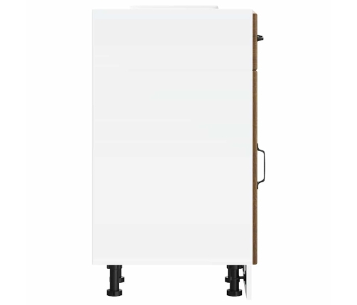 Virtuves Apakšējai Skapītis, Lucca, Ozolkoka Krāsa Vidaxl