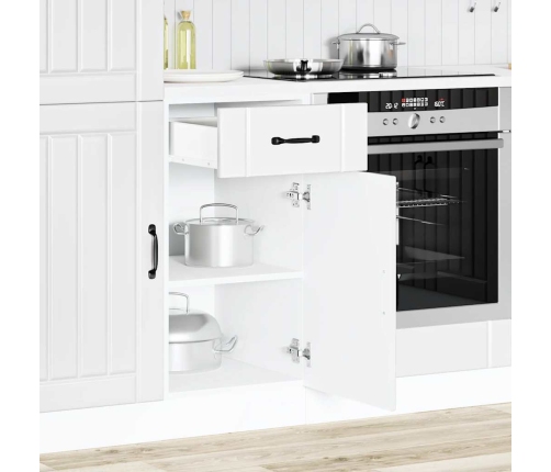 Virtuves Apakšējai Skapītis, Lucca, Balts, Inženierijas Koks Vidaxl