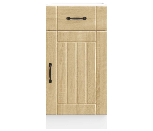 Virtuves Apakšējai Skapītis, Lucca, Ozolkoka Krāsa Vidaxl