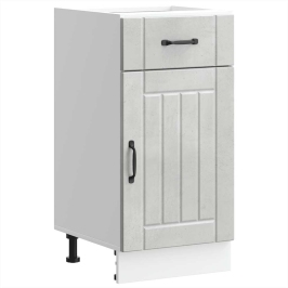 Virtuves Apakšējai Skapītis, Lucca, Betona Pelēks Vidaxl