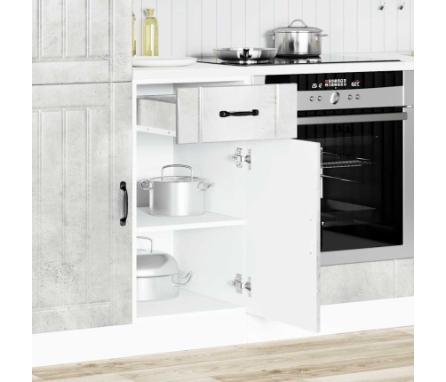 Virtuves Apakšējai Skapītis, Lucca, Betona Pelēks Vidaxl