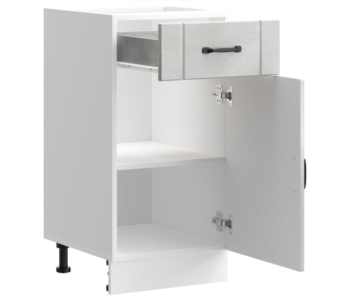 Virtuves Apakšējai Skapītis, Lucca, Betona Pelēks Vidaxl