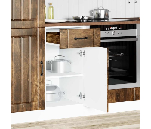 Virtuves Apakšējai Skapītis, Lucca, Ozolkoka Krāsa Vidaxl
