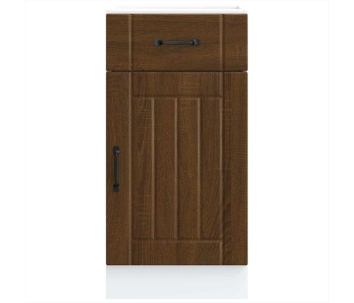 Virtuves Apakšējai Skapītis, Lucca, Ozolkoka Krāsa Vidaxl