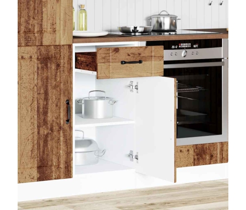 Virtuves Apakšējai Skapītis, Lucca, Veca Koka Vidaxl