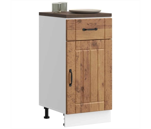 Virtuves Apakšējai Skapītis, Lucca, Veca Koka Vidaxl