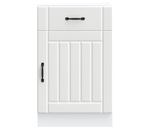 Virtuves Apakšējai Skapītis, Lucca, Balts, Inženierijas Koks Vidaxl